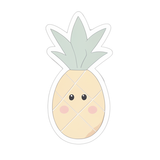 Sticker ananas