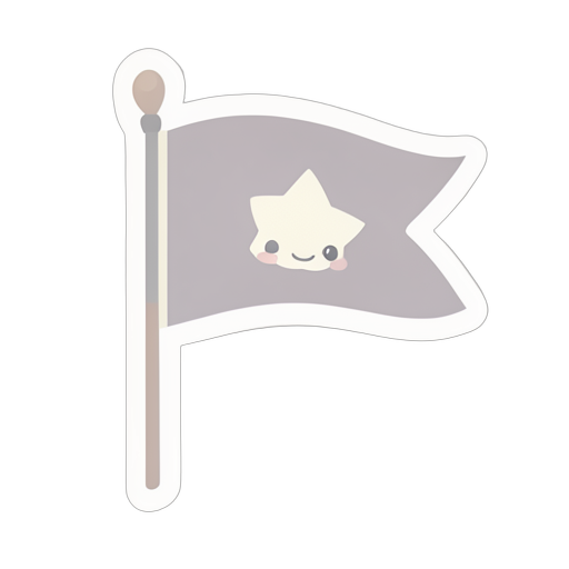 Sticker Bandiera pirata