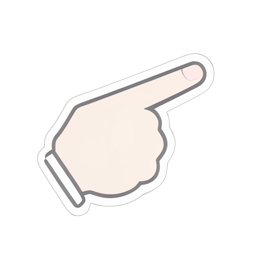 Sticker Punta Destra