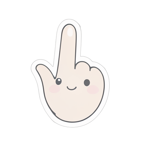 Sticker Punta Su