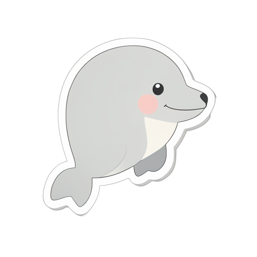 Sticker 海豚