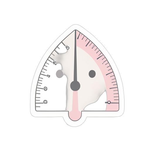 Sticker protractor