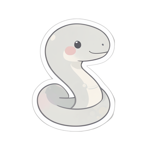 Sticker serpente python