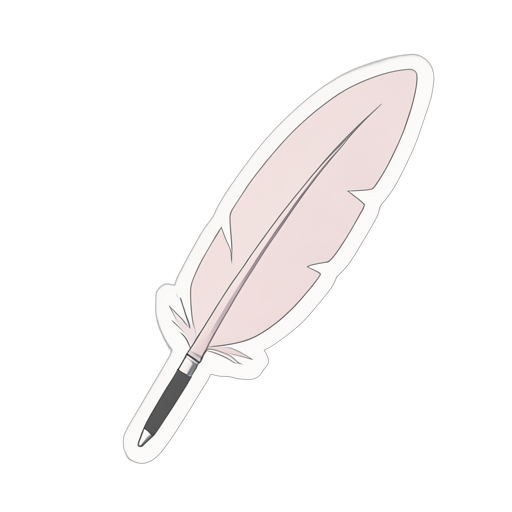 Sticker قلم ريشة