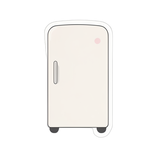 Sticker refrigerator