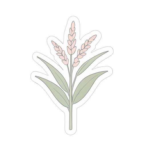Sticker ต้นข้าว