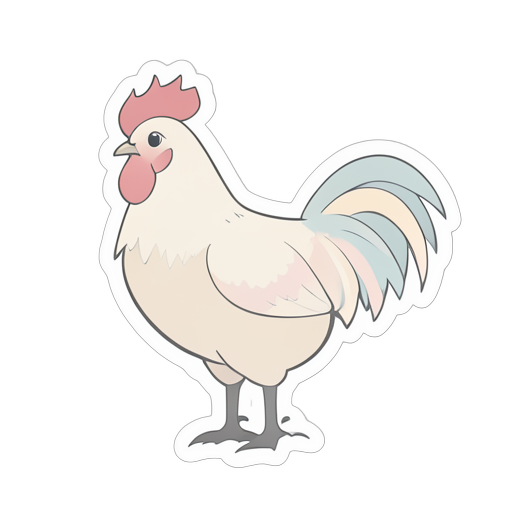 Sticker 수탉