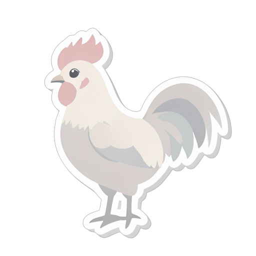 Sticker Gà trống