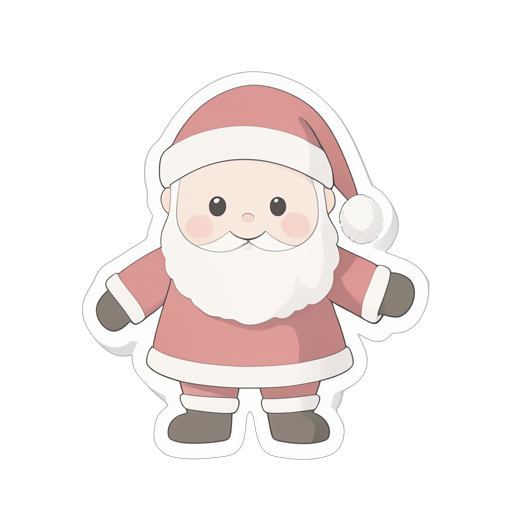 Sticker Santa Claus