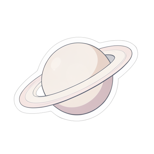 Sticker Saturn