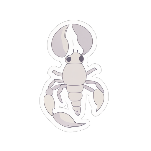 Sticker Escorpión