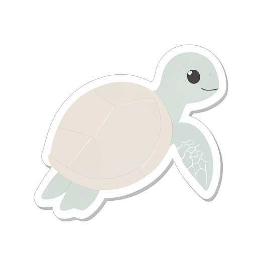 Sticker Meeresschildkröte