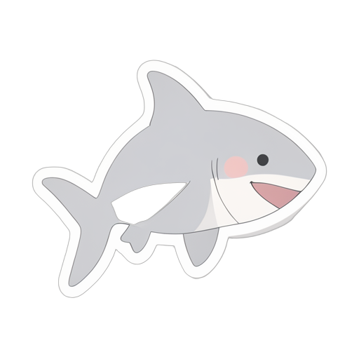 Sticker 鲨鱼