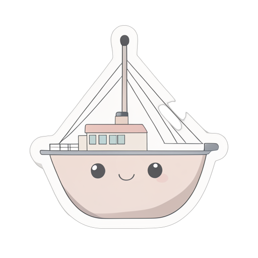Sticker 船