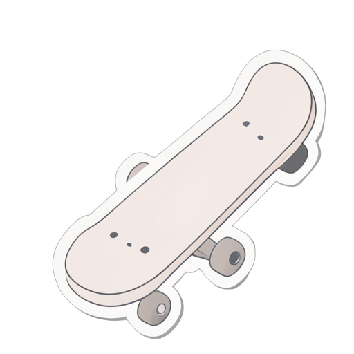 Sticker Skateboard