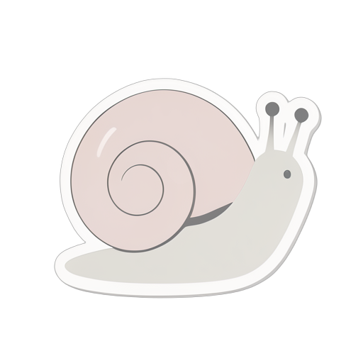 Sticker حلزون