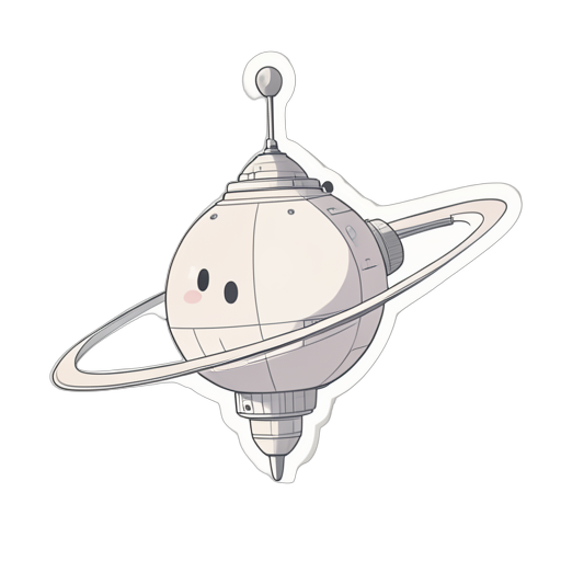 Sticker Stazione spaziale