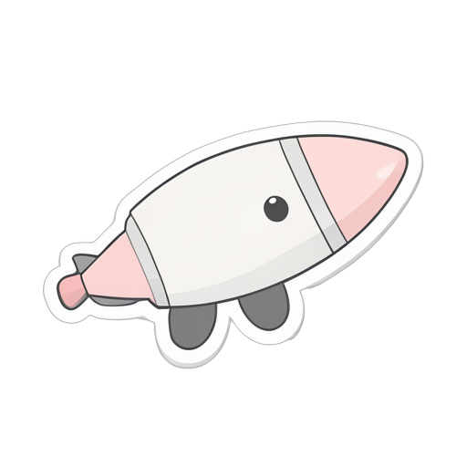 Sticker Tàu vũ trụ