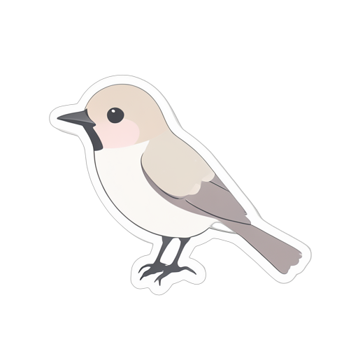 Sticker Sparrow