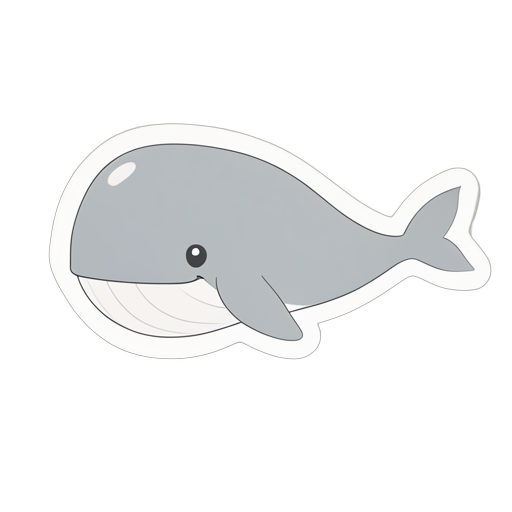 Sticker स्पर्म व्हेल