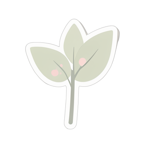 Sticker germoglio