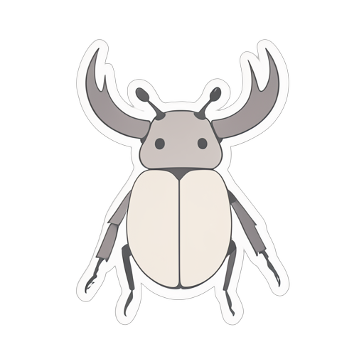 Sticker Stag Beetle
