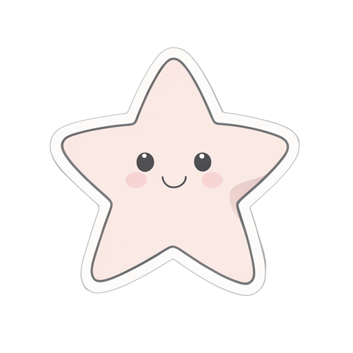 Sticker Bintang laut