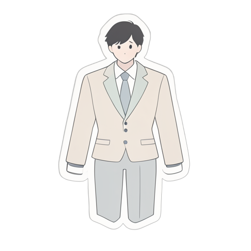 Sticker Abito da lavoro