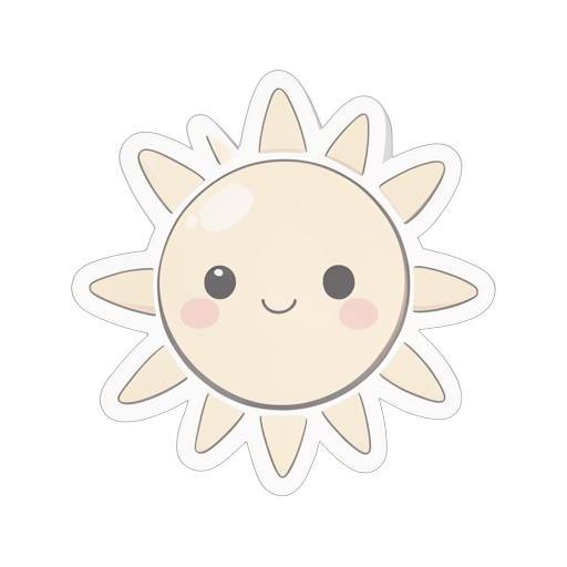 Sticker Sonne