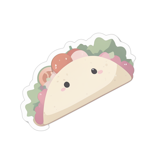 Sticker Taco