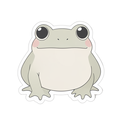 Sticker kodok