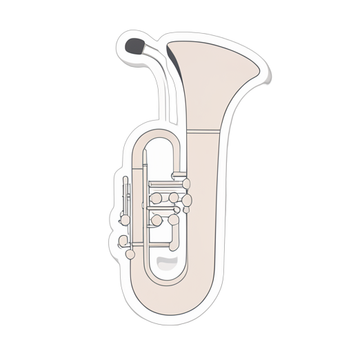 Sticker tuba
