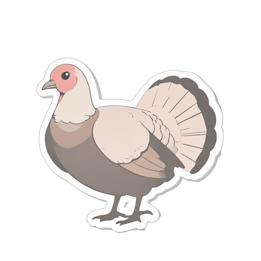Sticker Pollo da fattoria