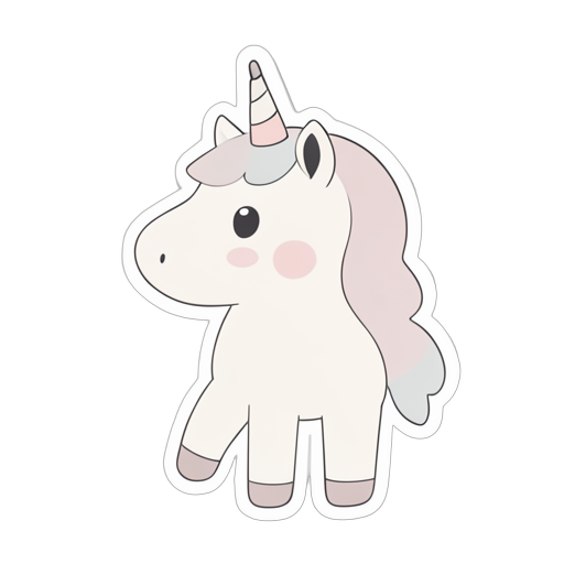 Sticker Unicorno