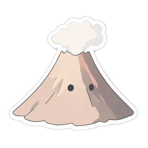 Sticker Volcano