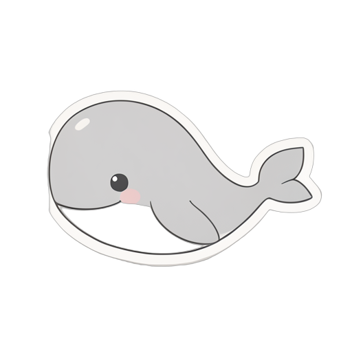 Sticker วาฬ