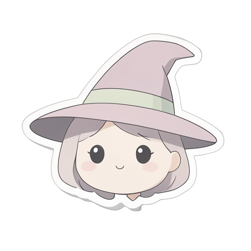 Sticker 魔法使いの帽子