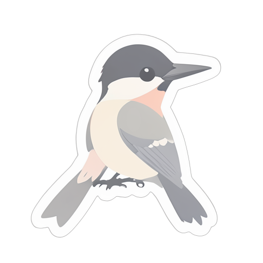 Sticker Woodpecker