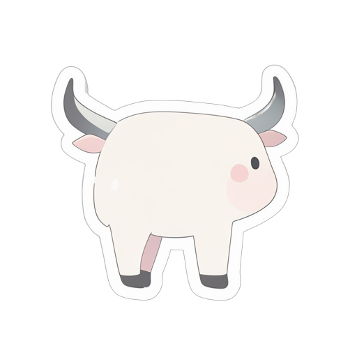 Sticker หมาป่าไซบีเรีย