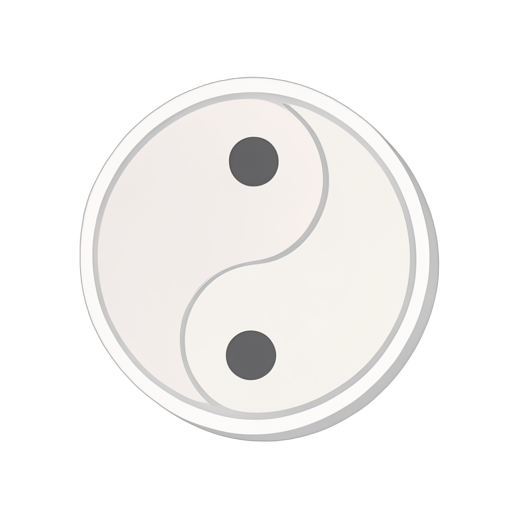 Sticker Yin Yang