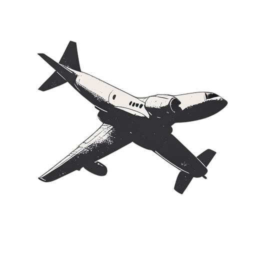 Woodcut 비행기