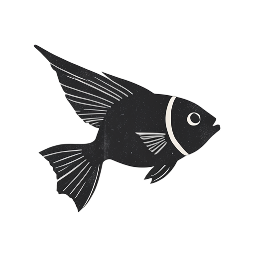 Woodcut 엔젤피쉬