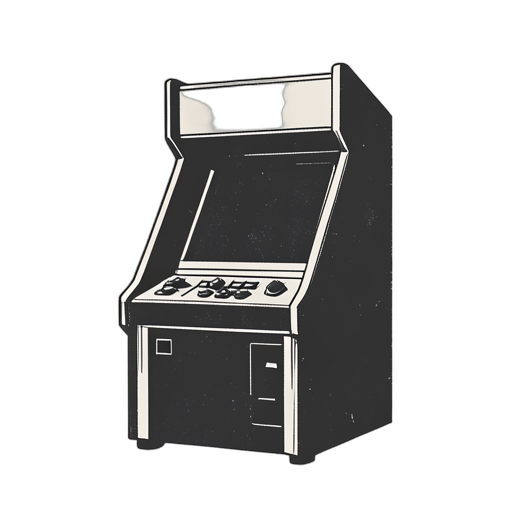 Woodcut آلة أركيد