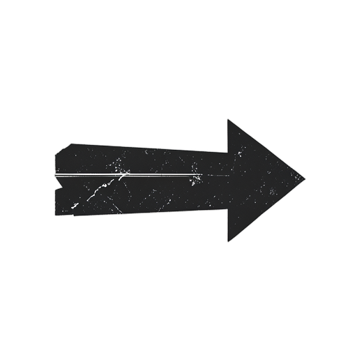 Woodcut Arrow Right