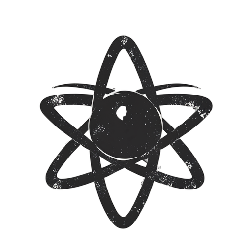 Woodcut อะตอม