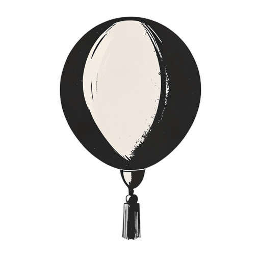 Woodcut balon