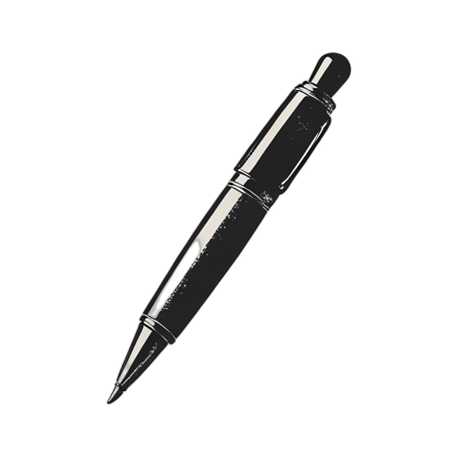 Woodcut Ballpoint Pen