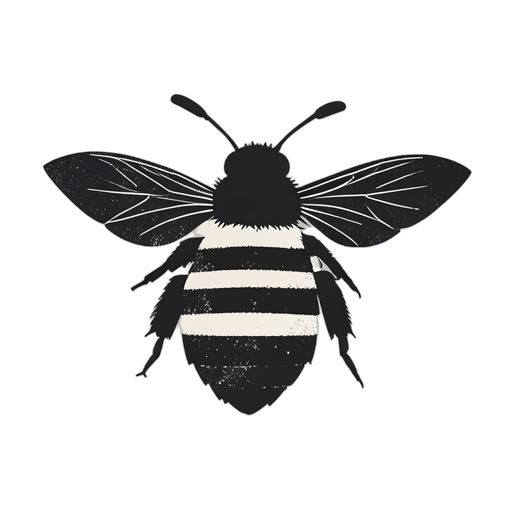 Woodcut Bumblebee