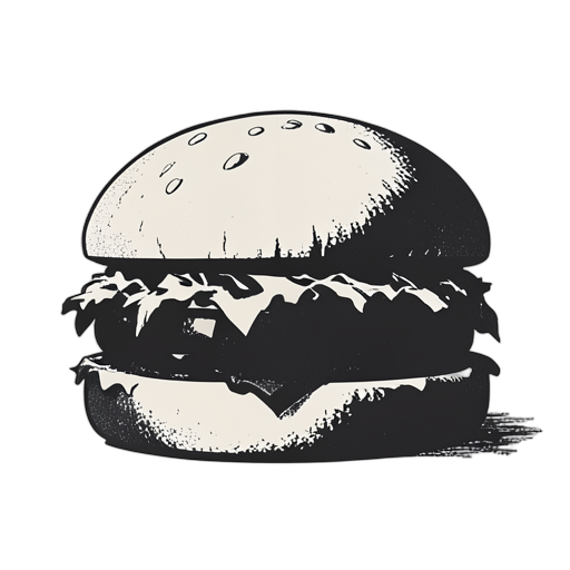 Woodcut Burger