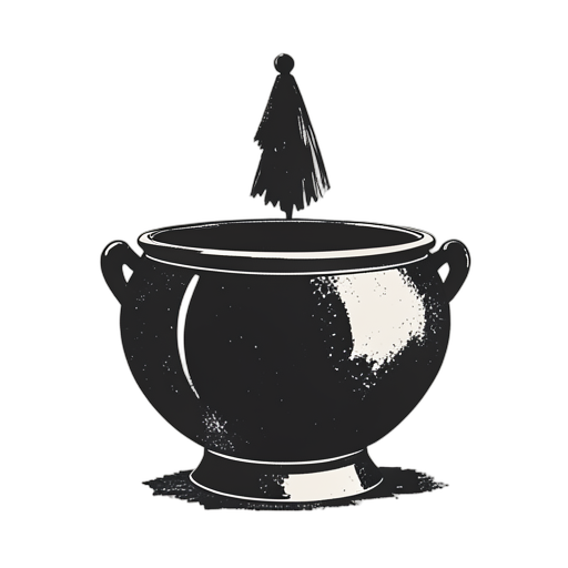 Woodcut Cauldron